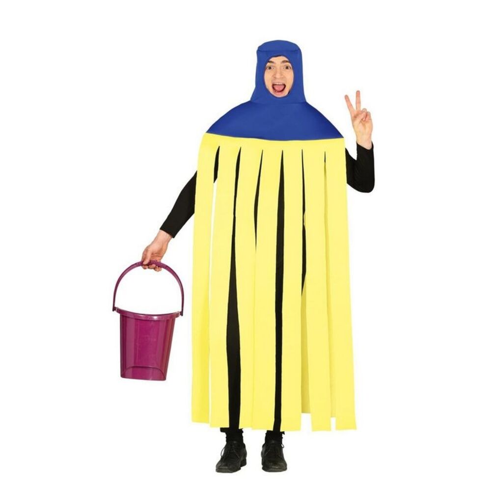 Fiestas Guirca Unisex Adult Mop Costume / Blue/Yellow
